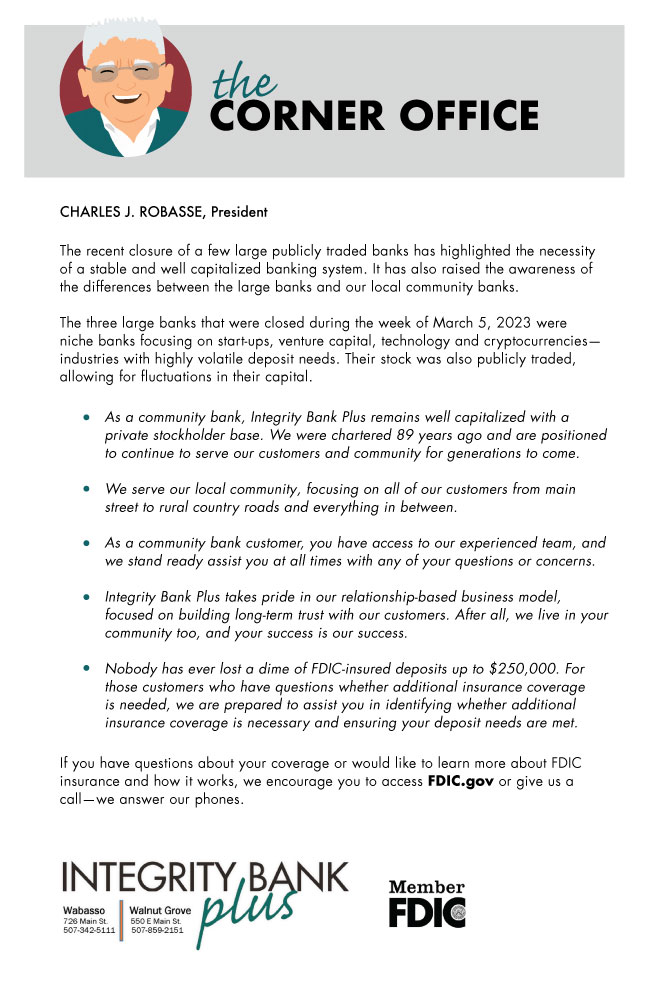 Bank Closure Flyer