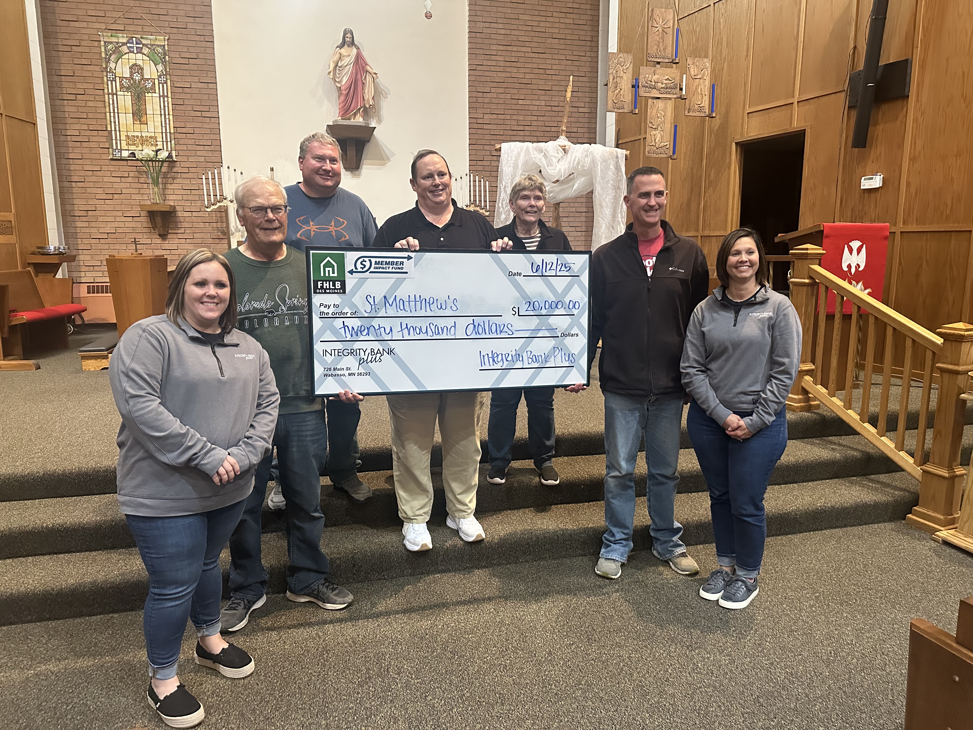 IBP donates to the City of Wabasso