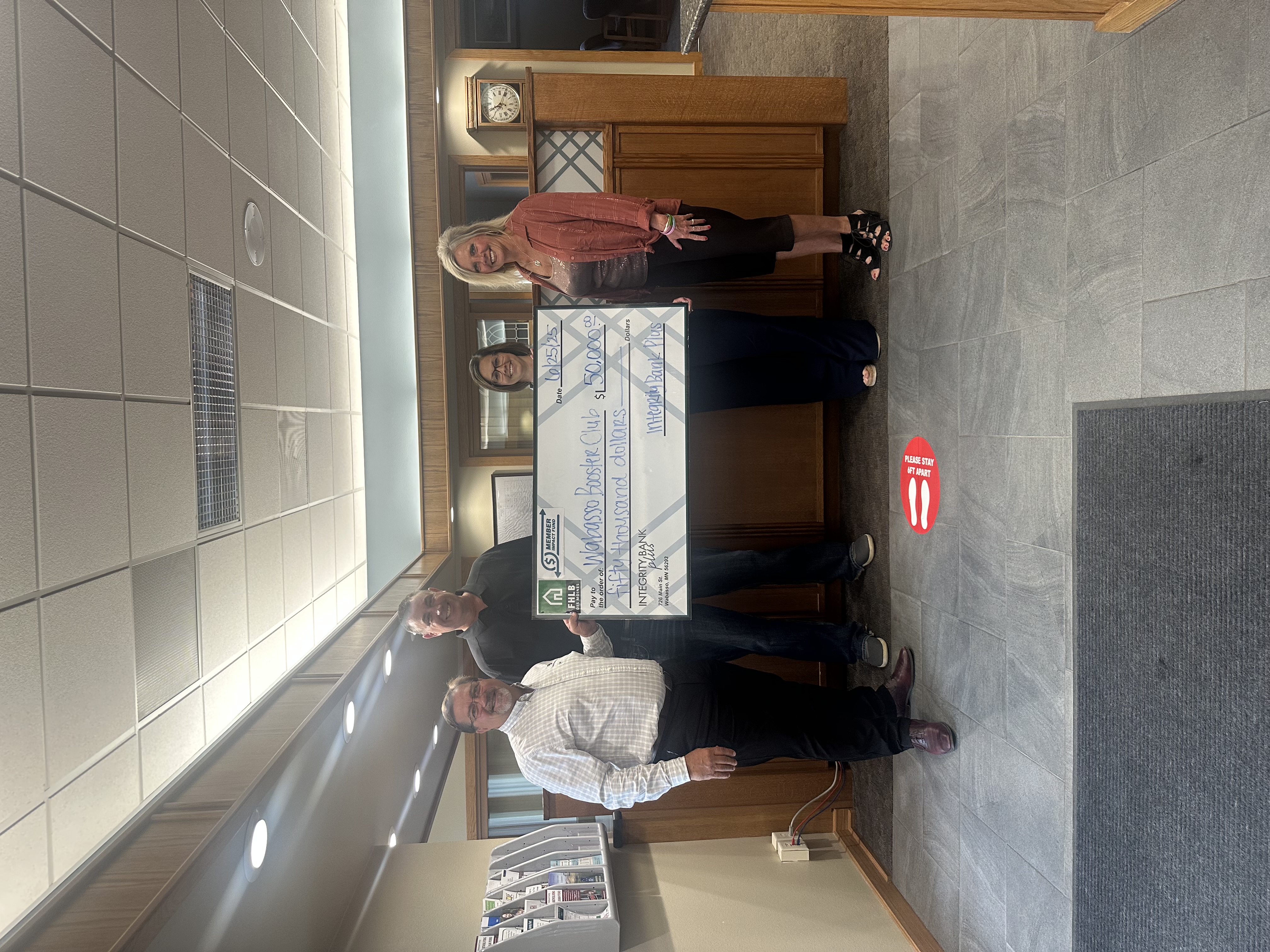 IBP Donates to the Wabasso Booster Club