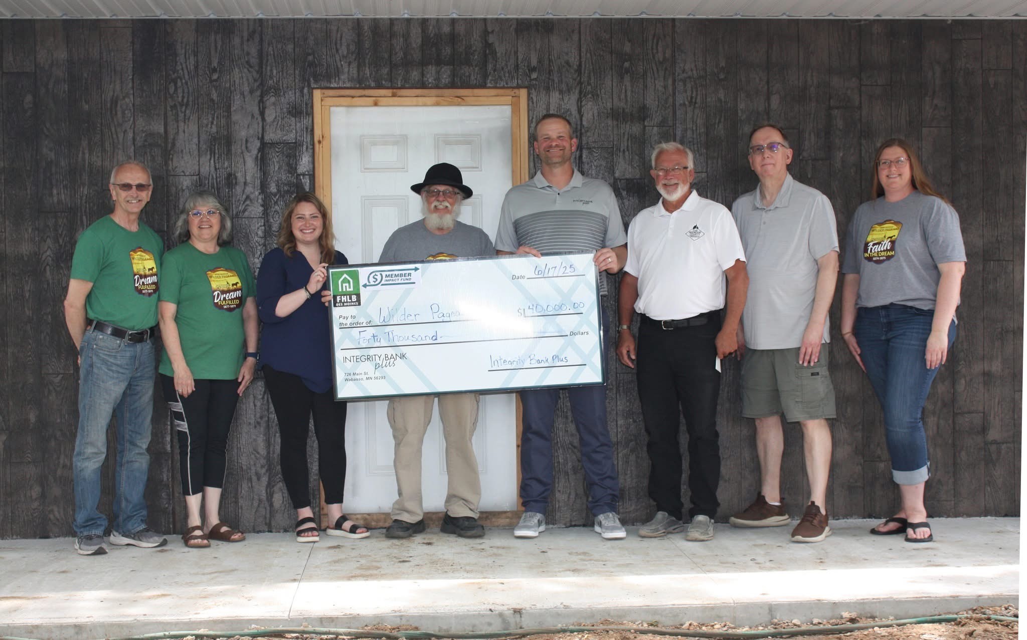 Wilder Pageant Donation